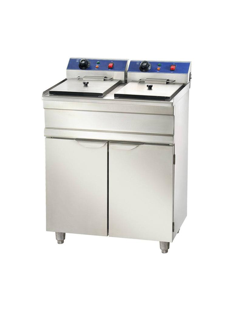 Friteuse traiteur - 2 x 9 litres - Modèle debout - G-Line