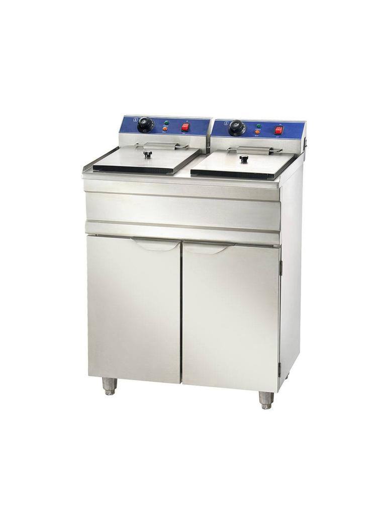 Friteuse Restauration - Electrique - 2 x 13 Litre - 400V - Modèle debout - G-Line