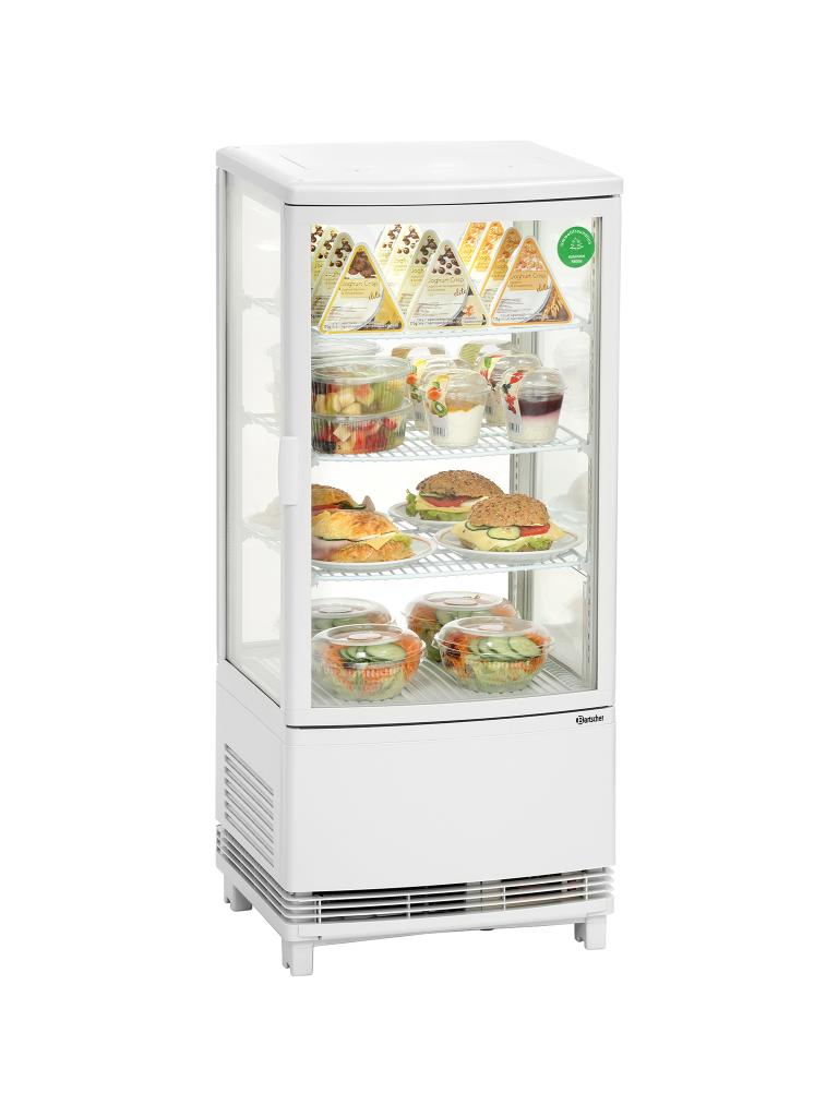 Vitrine réfrigérée - Modèle de table - 86 Litres - Blanc - Bartscher - 700678G