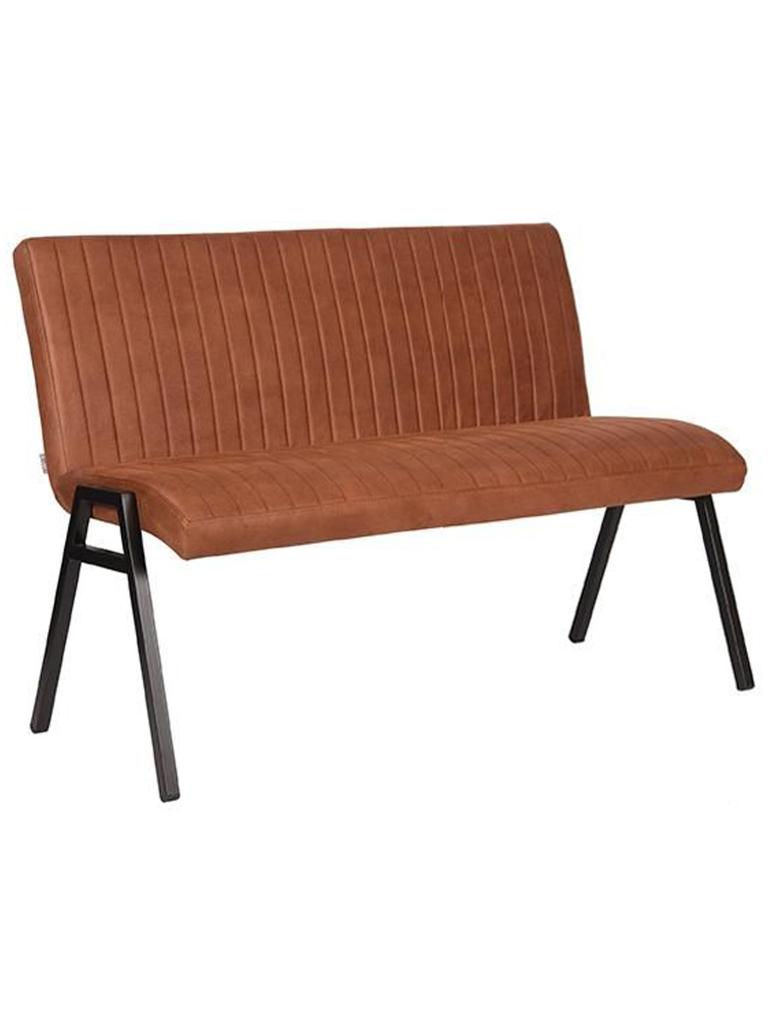 Banc de restauration traiteur - Matty - 120 CM - Microfibre - Cognac - G-Line