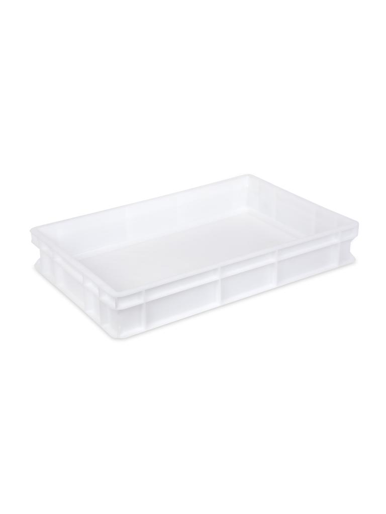 Plateau boule à pizza - Caisse à pâte - H 10 x 60 x 40 CM - Blanc - G-Line