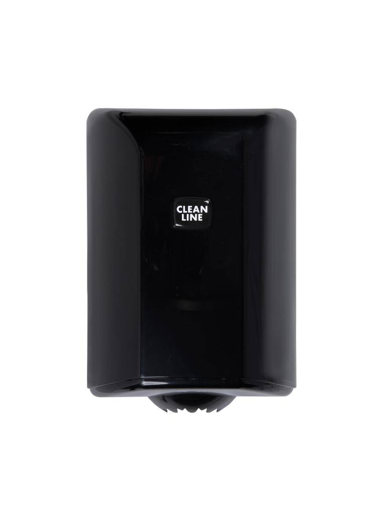 Distributeur de rouleaux de papier - Midi - Noir - Cleanline - G-Line