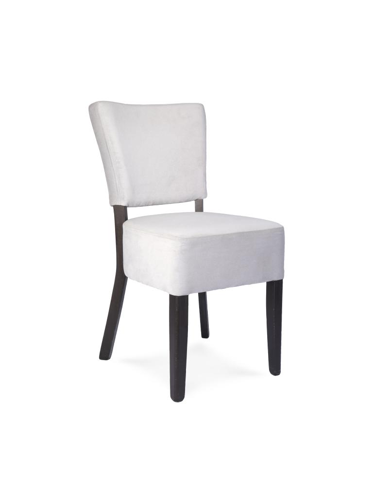 Chaise de restauration - Lisa - Velours - Gris clair - G-Line