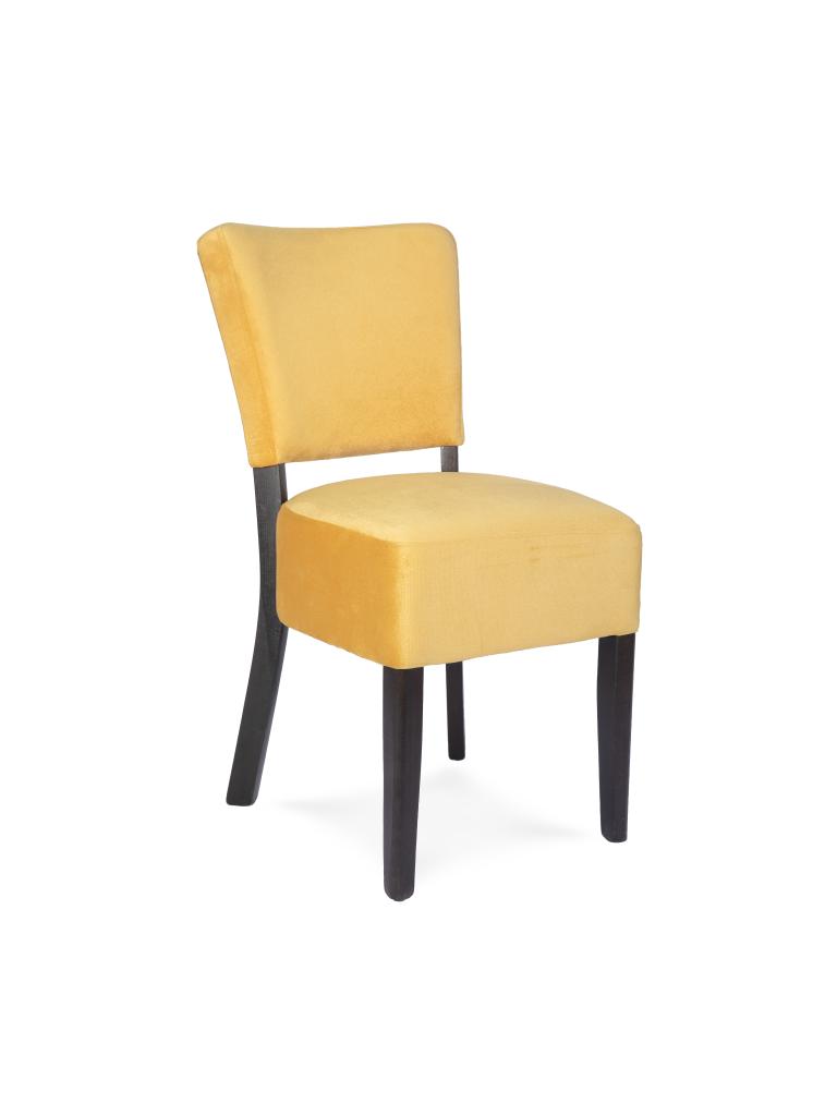 Chaise de restauration - Lisa - Velours - Jaune - G-Line