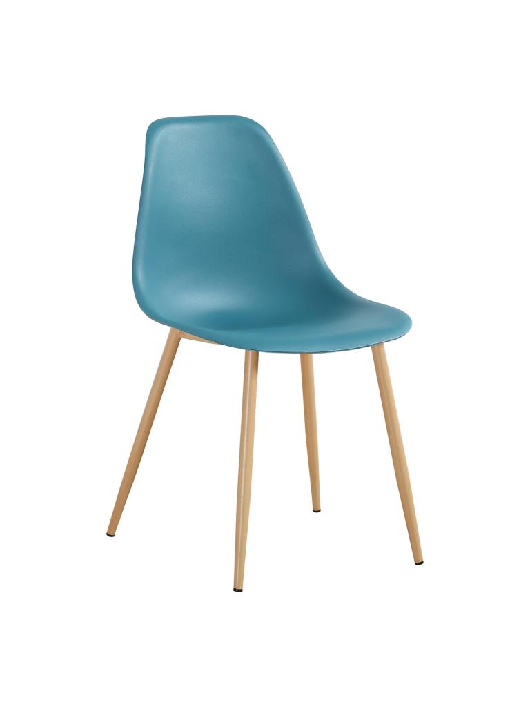 Chaise de restauration - Maryam - Pétrole / Bois - G-Line