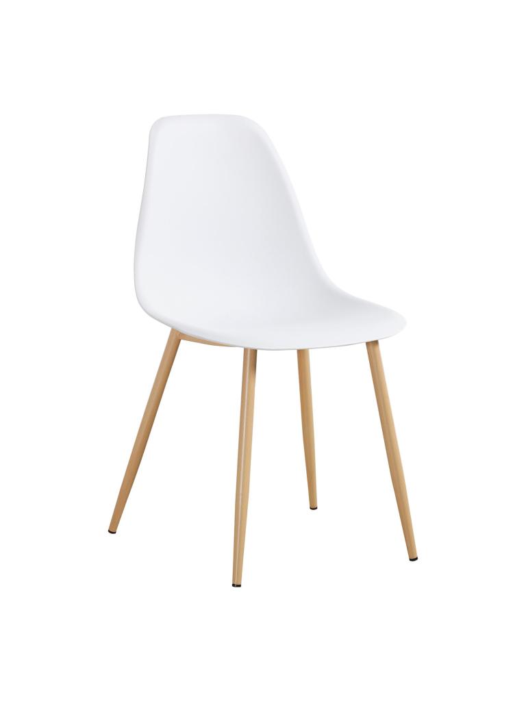 Chaise de restauration - Maryam - Blanc / Bois - G-Line