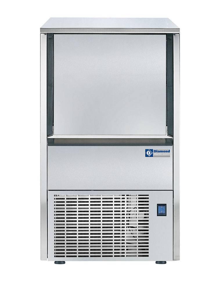 Machine à glaçons - 38 KG / 24h - Glaçons creux - Diamant - MXP-45A/N