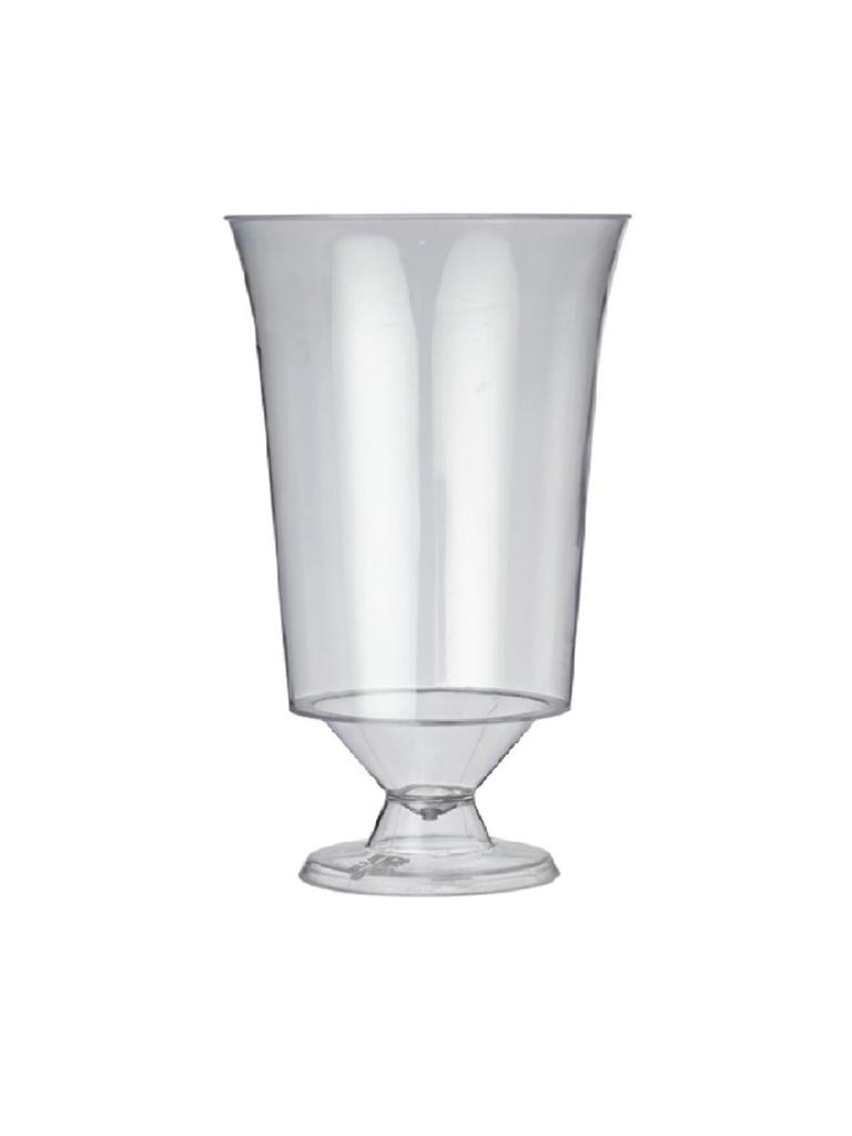 Verre à vin - 17,5 CL - 10 pièces - Ø 6,5 x H 11 CM - Polypropylène - T644