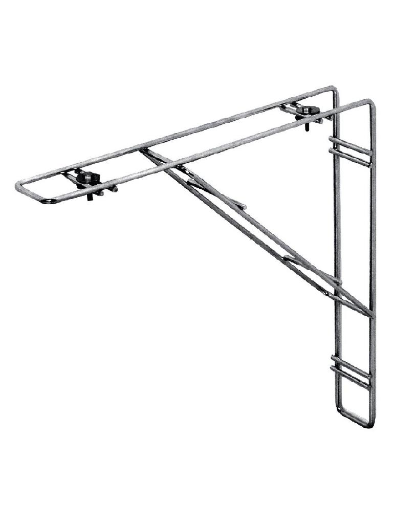 Egouttoir mural - 2 pièces - H 33 x 33 CM - Inox - Vogue - L442