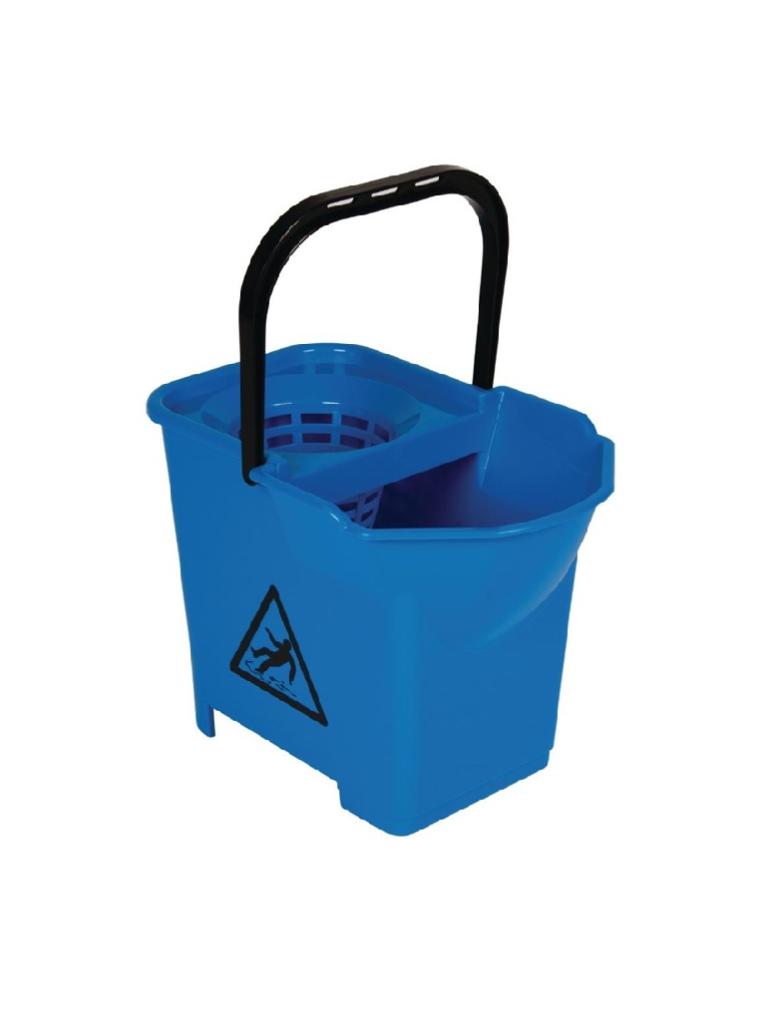 Seau à vadrouille - 14 Litres - Bleu - Polypropylène - Jantex - S225