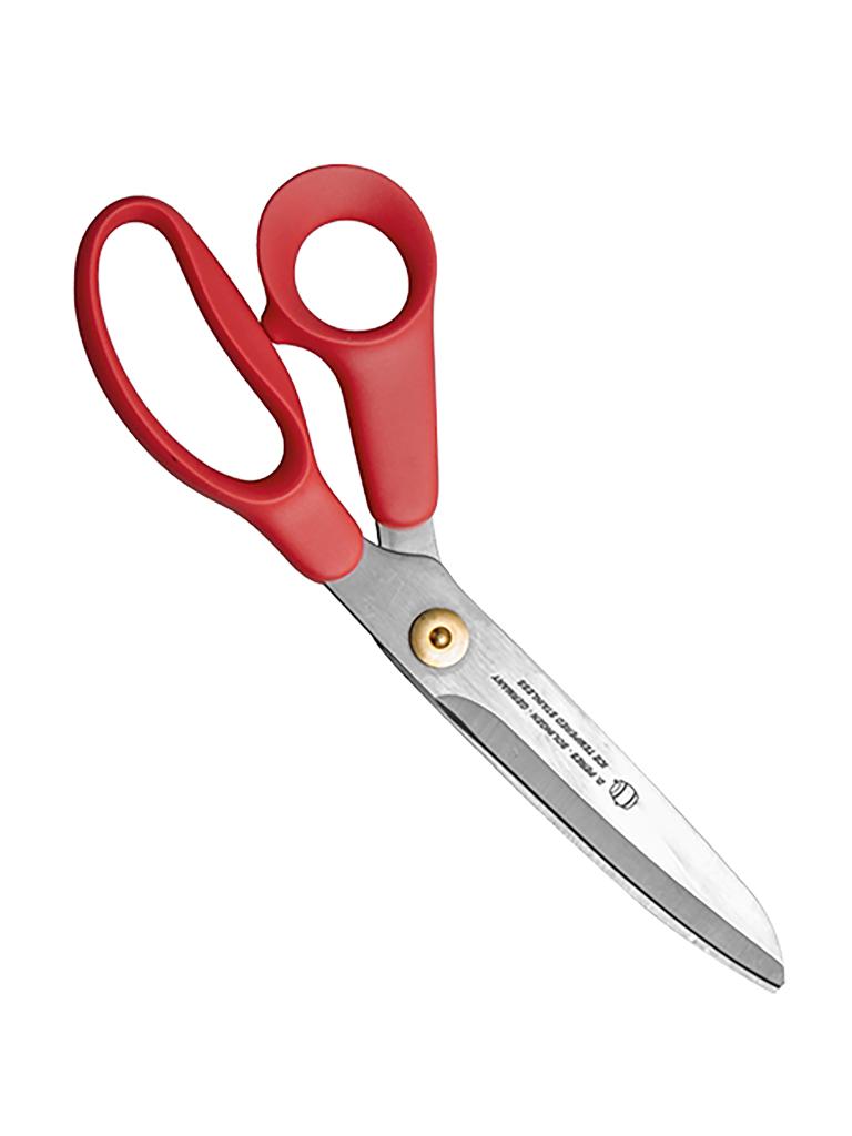 Ciseaux de cuisine - 0,21 KG - 26 CM - Inox - Rouge - 802002