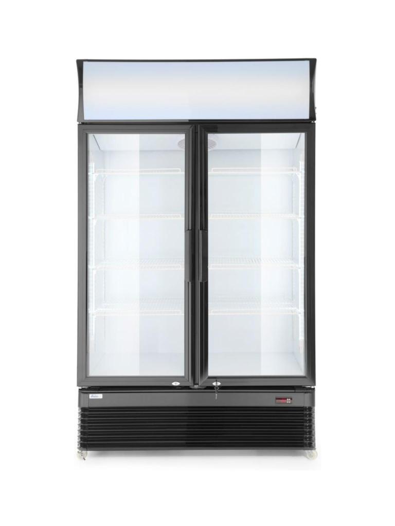 Vitrine réfrigérée double porte 750L - H 196.5 X 59.5 X 112 CM - Arktic - 233795