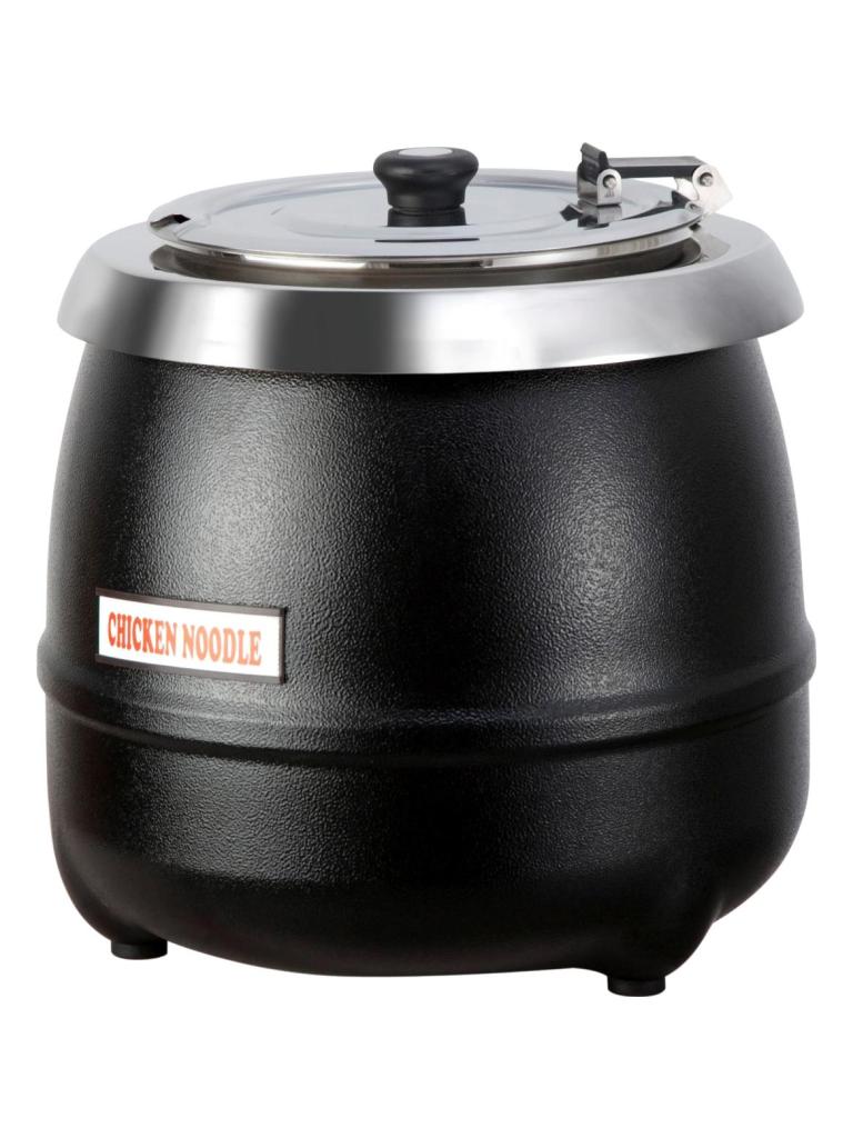 Marmite à soupe - 10 Litres - H 40 - 230V - Noir - Combisteel - 7476.0005