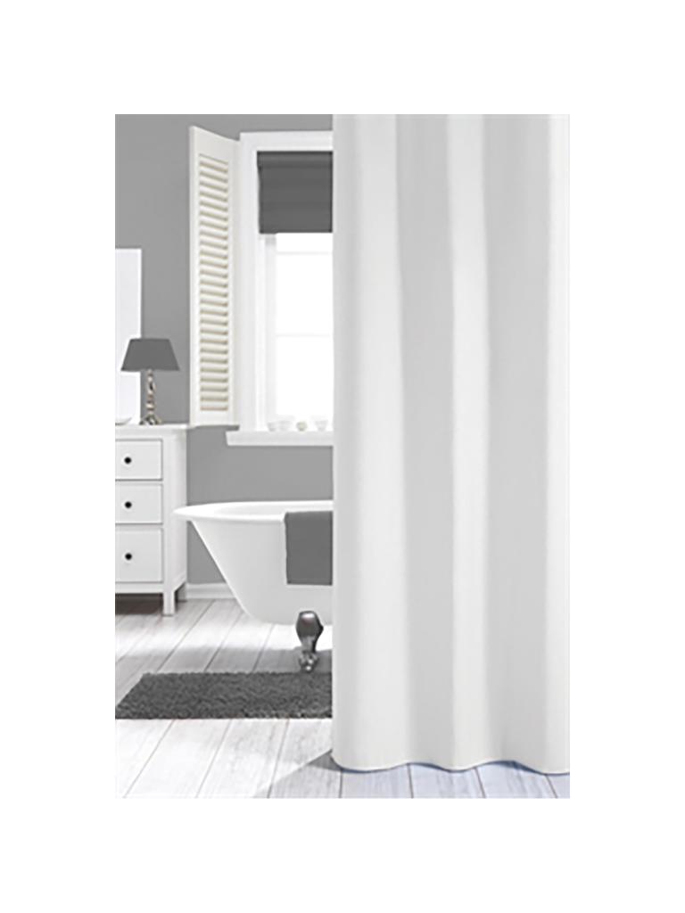 Rideau de douche - 200 x 120 CM - Blanc - Madère - 530503
