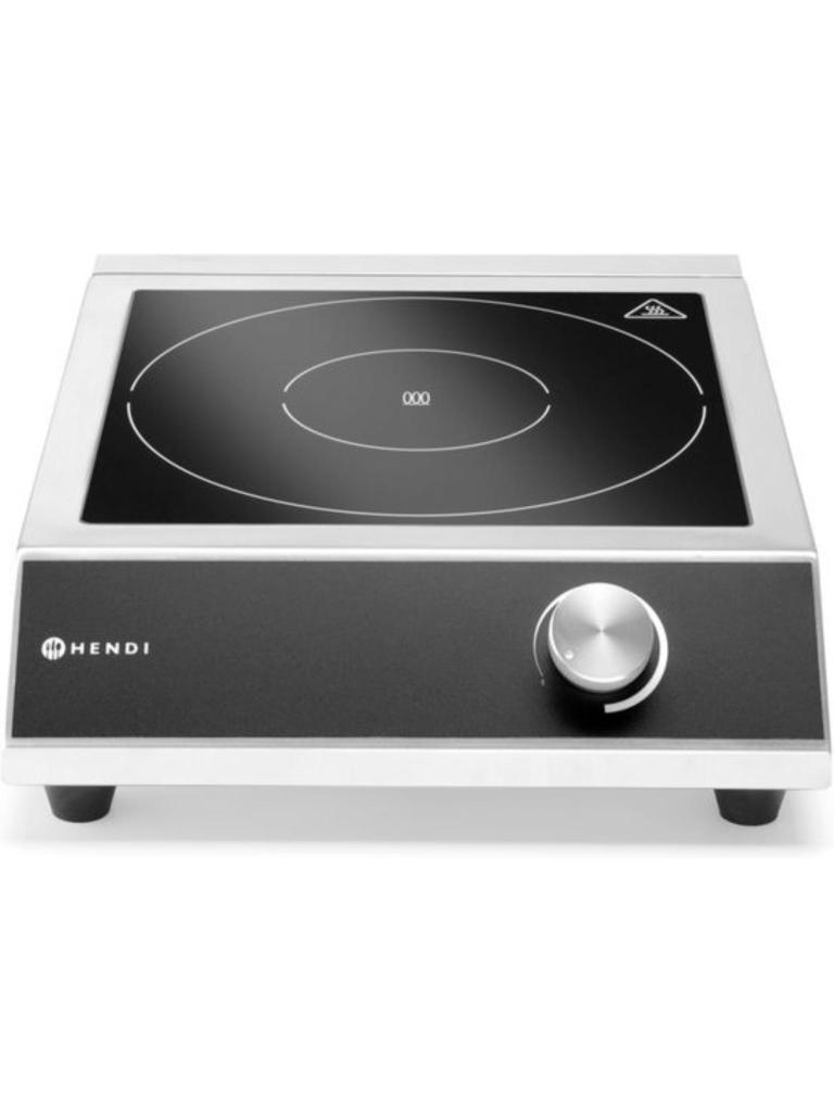 Table de cuisson à induction modèle 3500 M - Inox - H 10 X 42,5 X 32,7 CM - Hendi - H239780