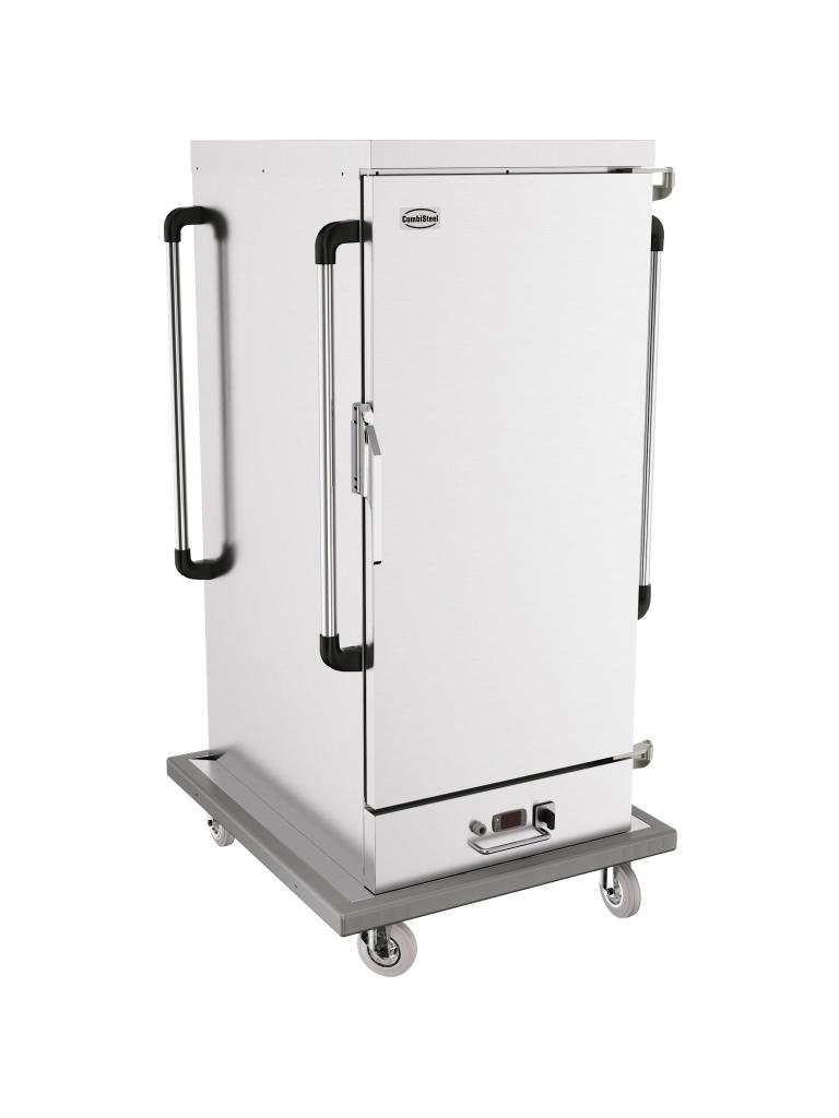 Banketwagen - Warm - 1-Deurs - RVS - 230V - H 166 x B 81.1 x D 92.8 CM - Combisteel