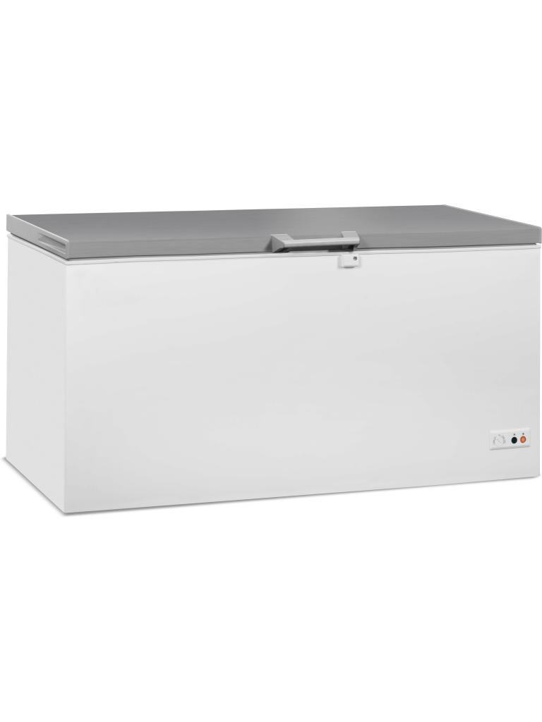 Vrieskist - RVS Deksel - 572 Liter - Wit - 230V - H 84 x B 177.5 x D 74.3 CM - Combisteel