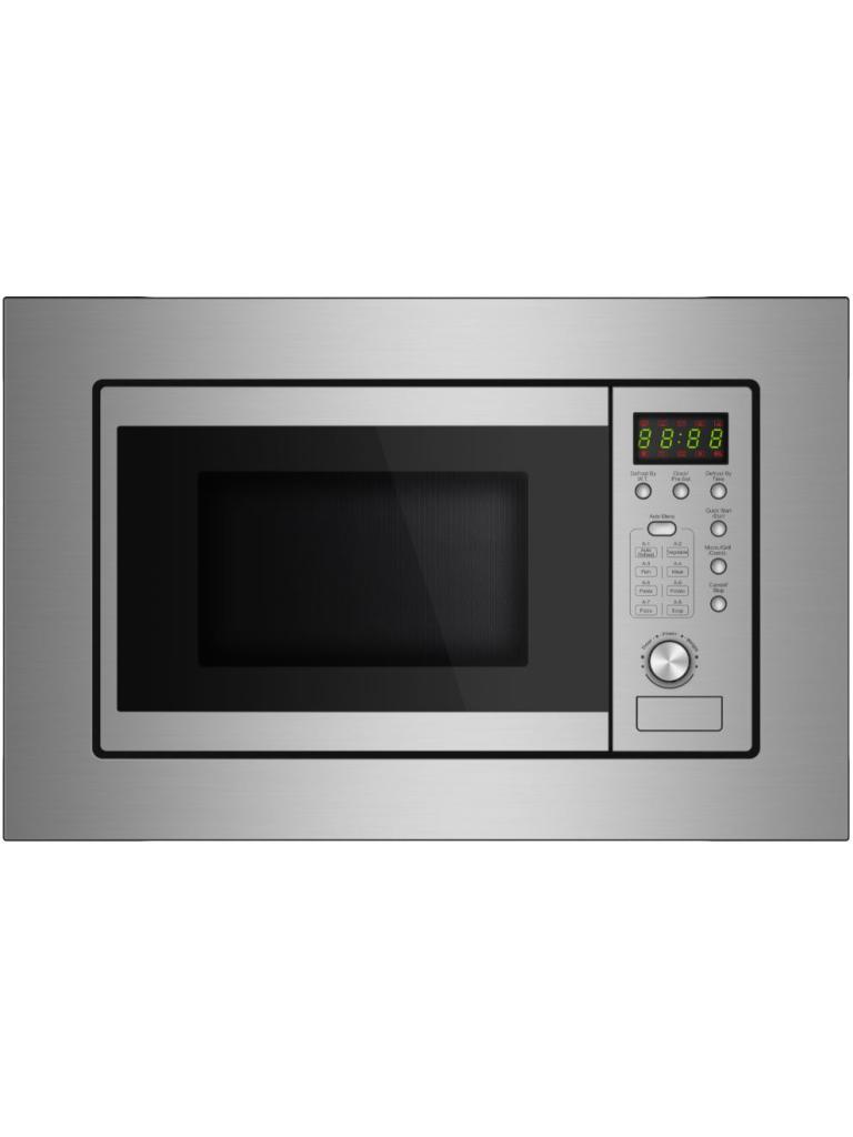 Inbouw Magnetron - 8 Programma's - Grillfunctie - Draaiplateau - Exquisit