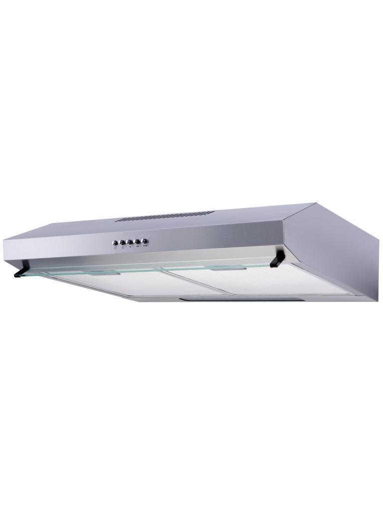 Onderbouw Afzuigkap - 204 M3 - 2 Metalen Filters - RVS - Exquisit