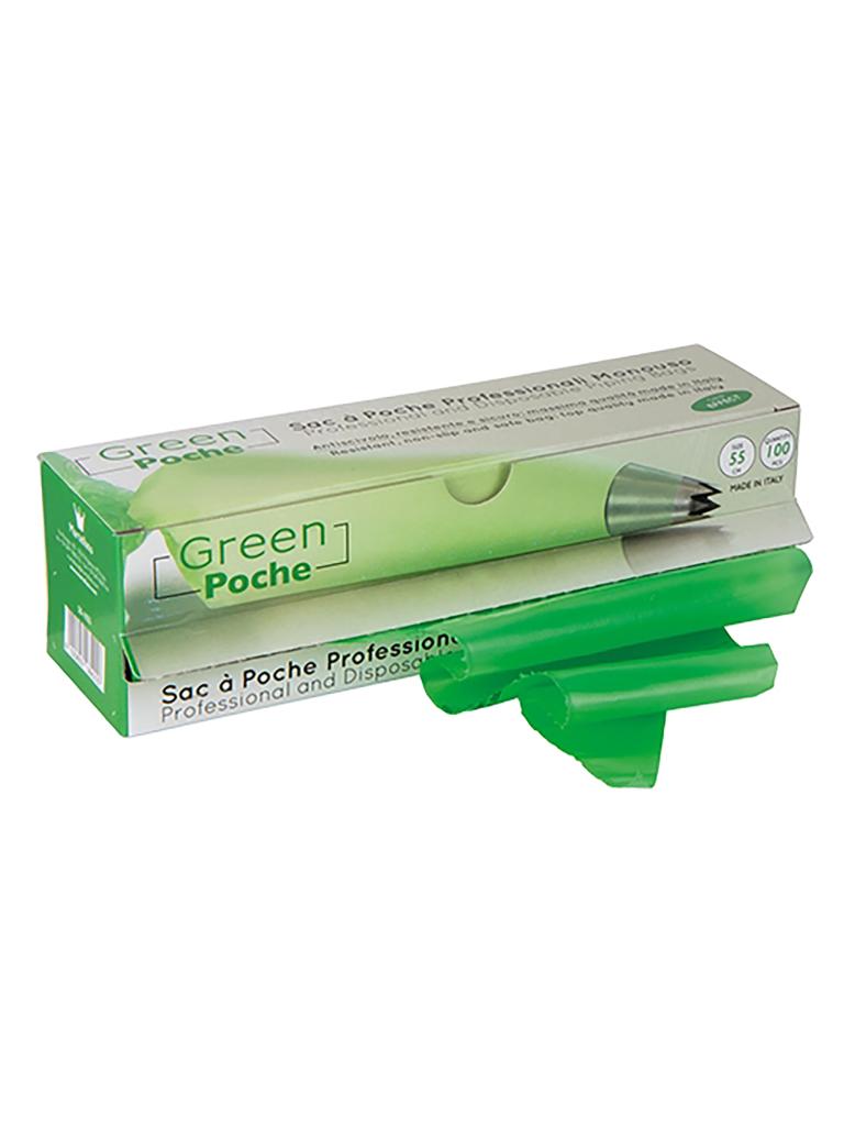 Poche à douille - 1.366 KG - 55 CM - Polyéthylène - Vert - Martellato - 515065