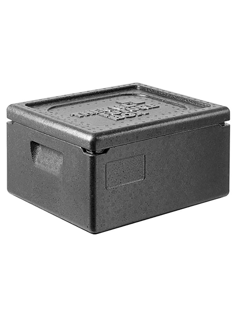 Thermobox - 1/2 GN - 15 Litre - H 23 x 39 x 33 CM - Polypropylène - Noir - Thermo Future Box - 235102
