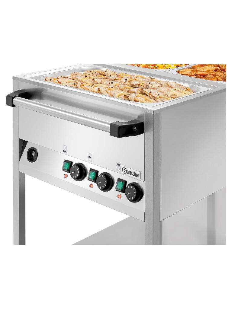 Bain-Marie - 3 x GN 1/1 - H 91 x 65,5 x 130 cm - Bartscher - 200262