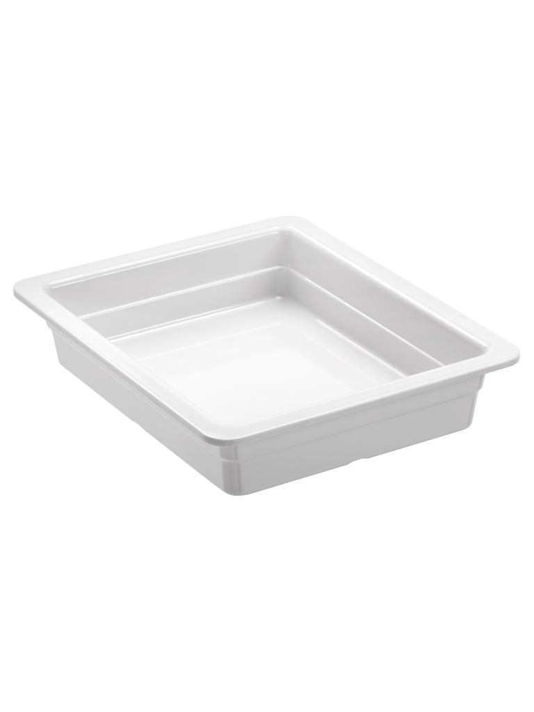 Barquettes mélamine - 1/2 GN - Lot de 2 - Blanc - Bartscher - A122300