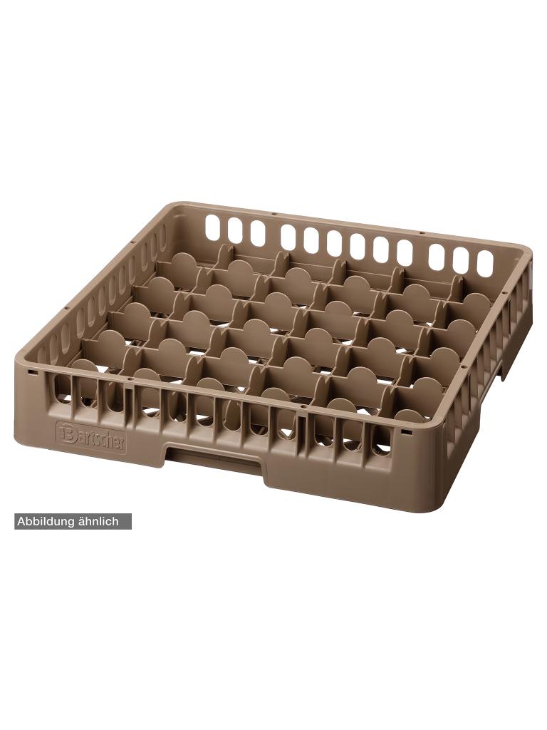 Panier lave-vaisselle pour verrerie - 36 compartiments - 50 x 50 x 14,2 cm - Bartscher - 5338