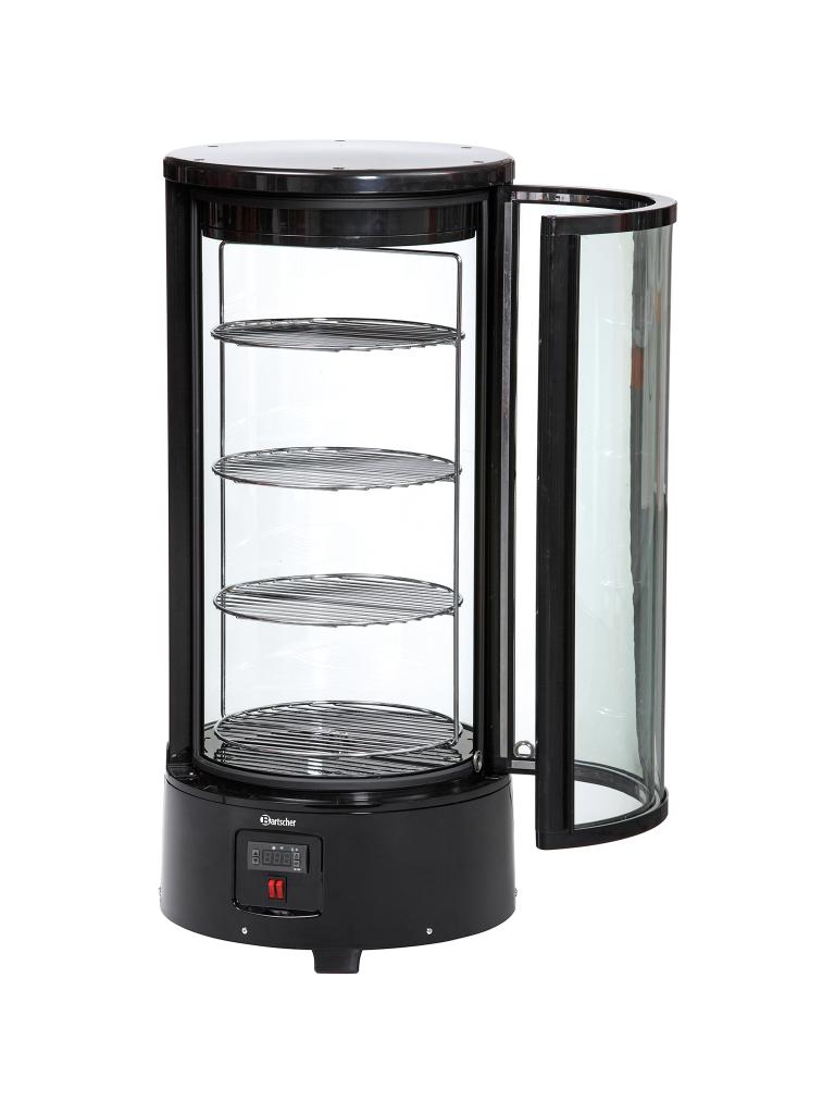 Vitrine réfrigérée à gâteaux - 72 Litres - Noir - Bartscher - 700207G