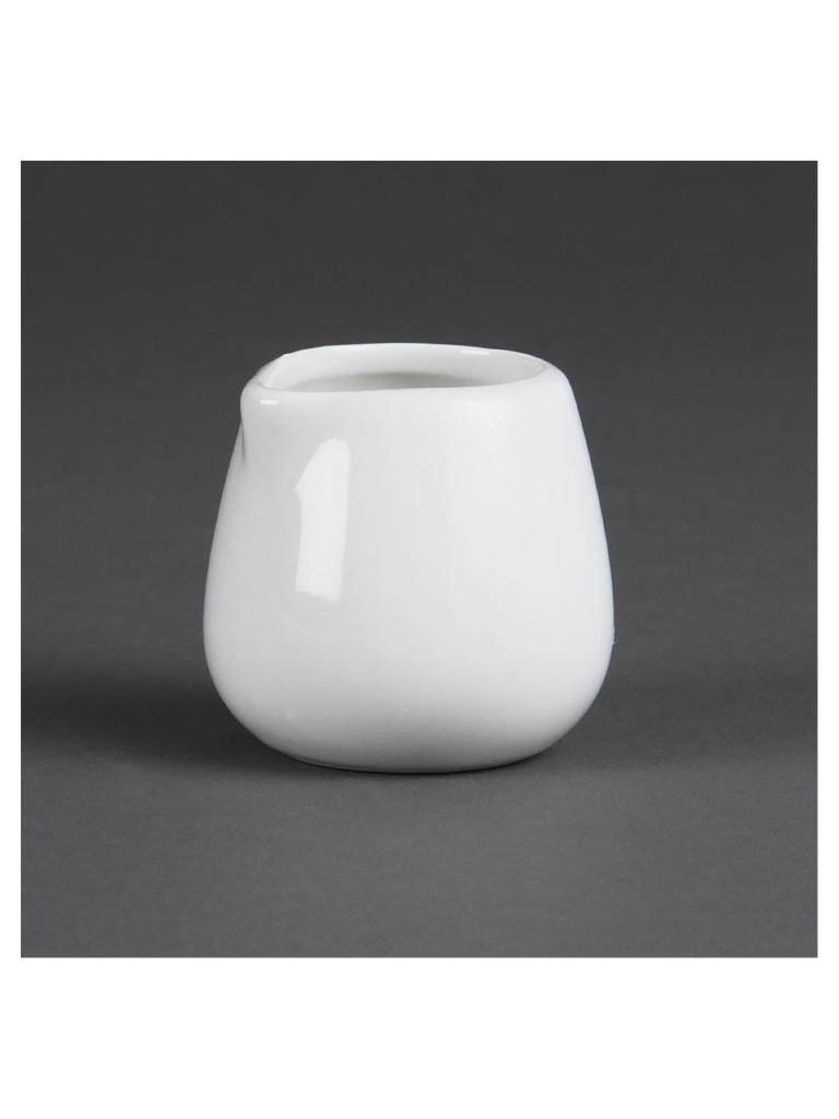 Pots à lait - 22,8 CL - 12 pièces - H 8 x 8,7 x 8,7 CM - Porcelaine - Olympia - C205