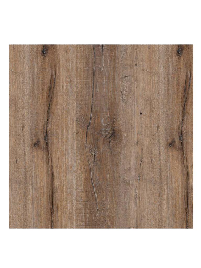 Plateau de table - 70 x 70 cm - Chêne Château Foncé - Carré - G-Line