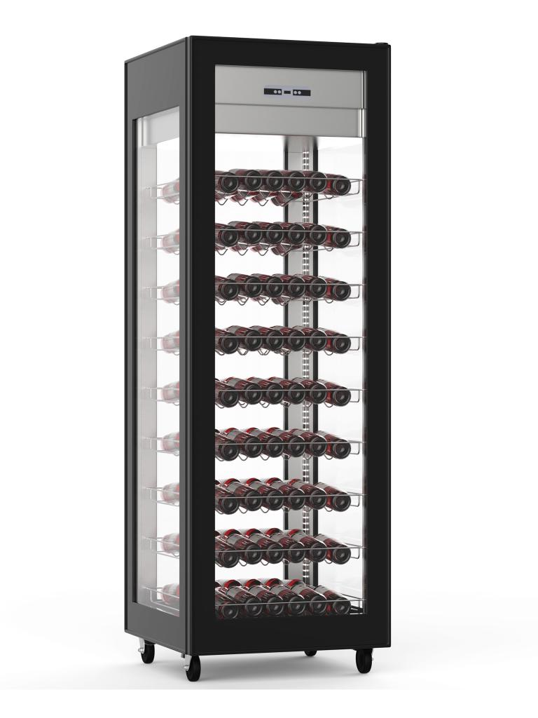 Cave à vin réfrigérée - 400 L - Noir - G-Line