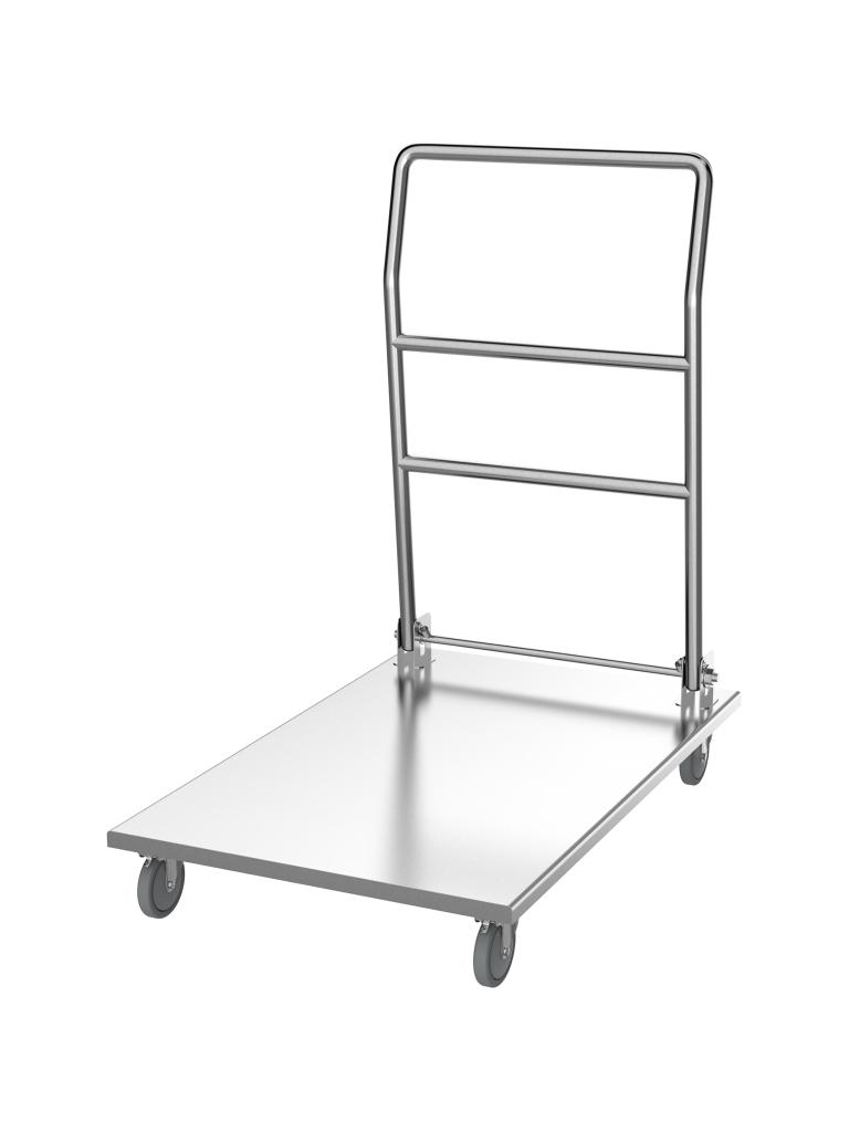 Chariot plateforme - Inox - 150 KG - Pliable - G-Line