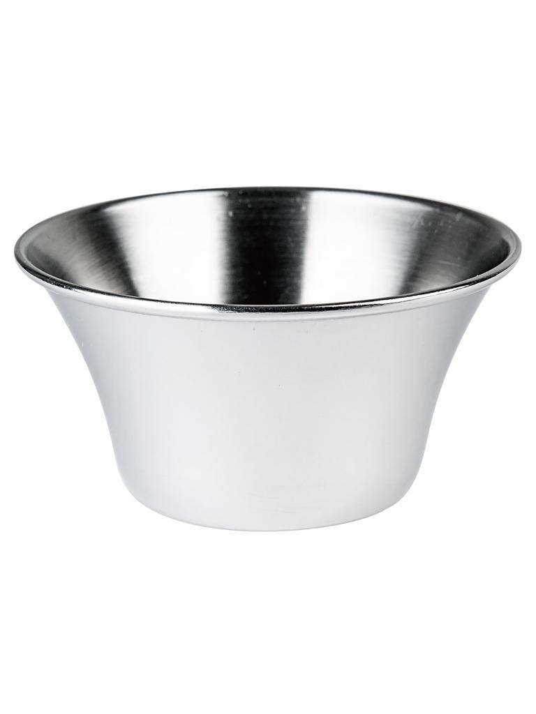 Plat à trempette - inox - 120 ML - Ø8 CM - G-Line