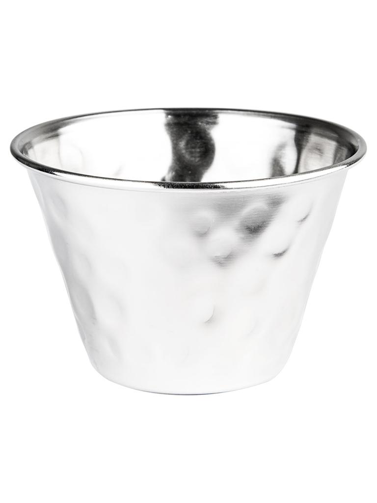 Plat à trempette - Inox - Martelé - 120 ML - G-Line