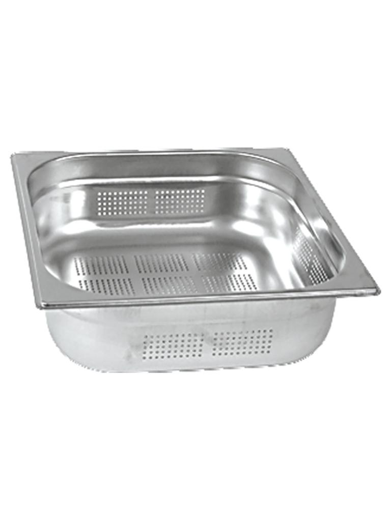 Bac gastronorme - Inox - 2/3 GN - 65 mm - Perforé - G-Line