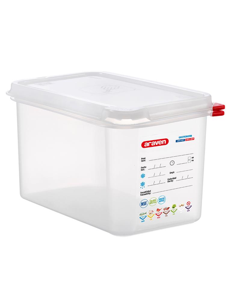 Boîte alimentaire - 1/4 GN - profondeur 150 mm - Polypropylène - G-Line