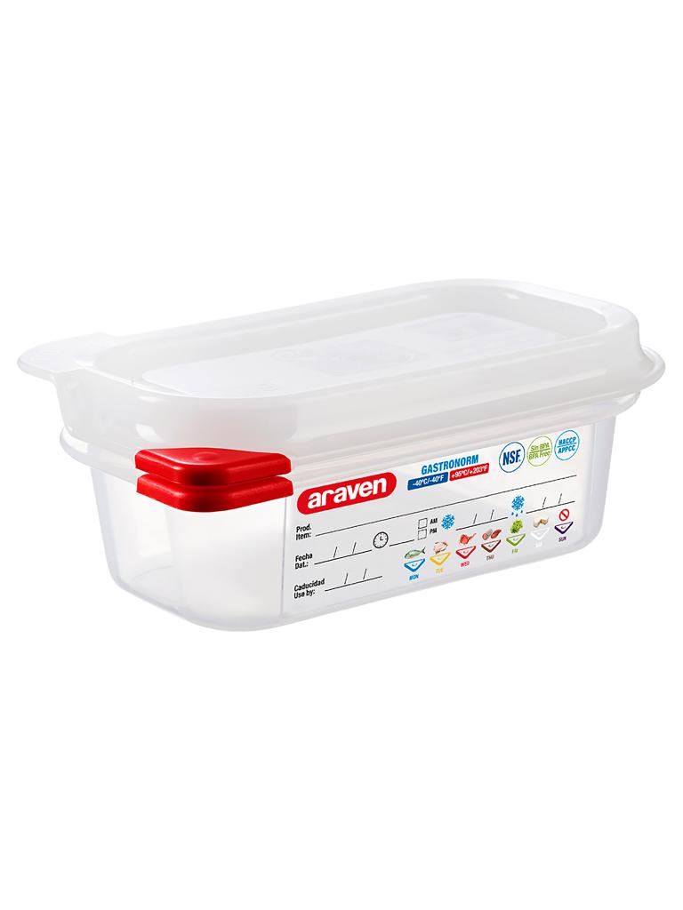 Boîte alimentaire - GN 1/9 - profondeur 65 mm - Polypropylène - G-Line