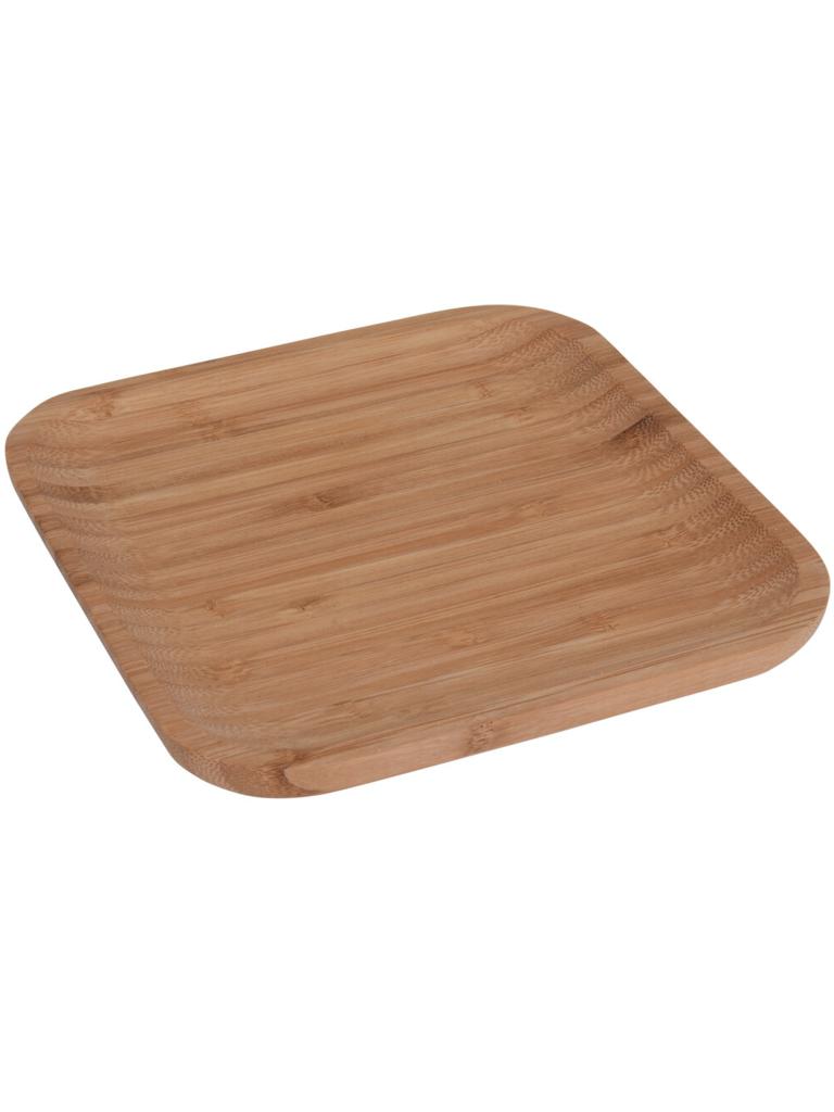 Plateau de service - H 2 x 17,5 x 17,5 CM - Bambou - G-Line