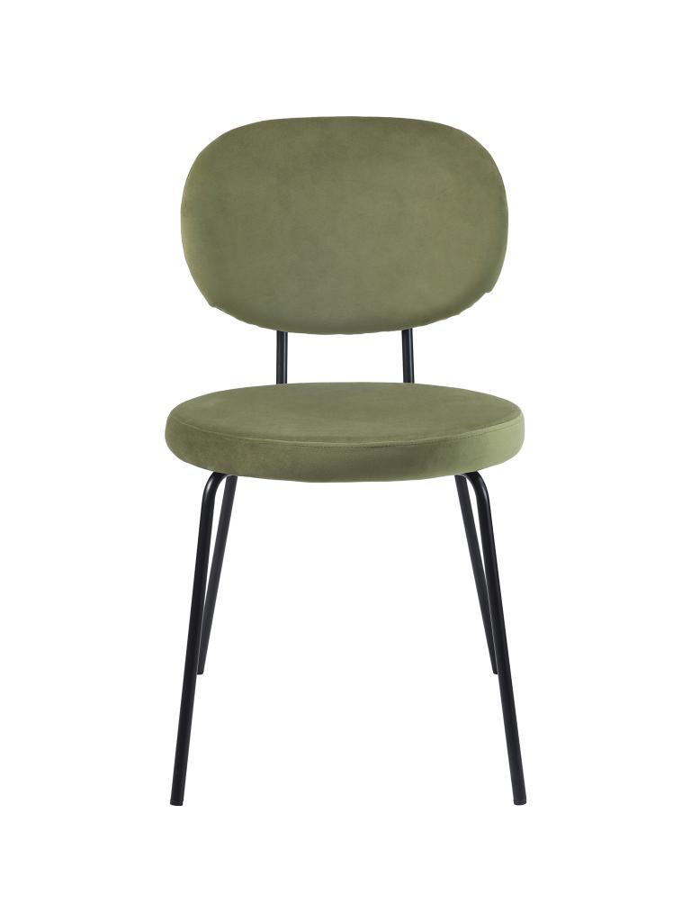 Chaise traiteur - Rondo - Velet Olive - G-Line