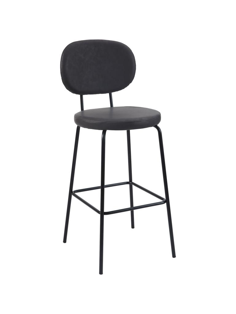 Tabouret de bar Rondo - Pu Marron Foncé - G-Line
