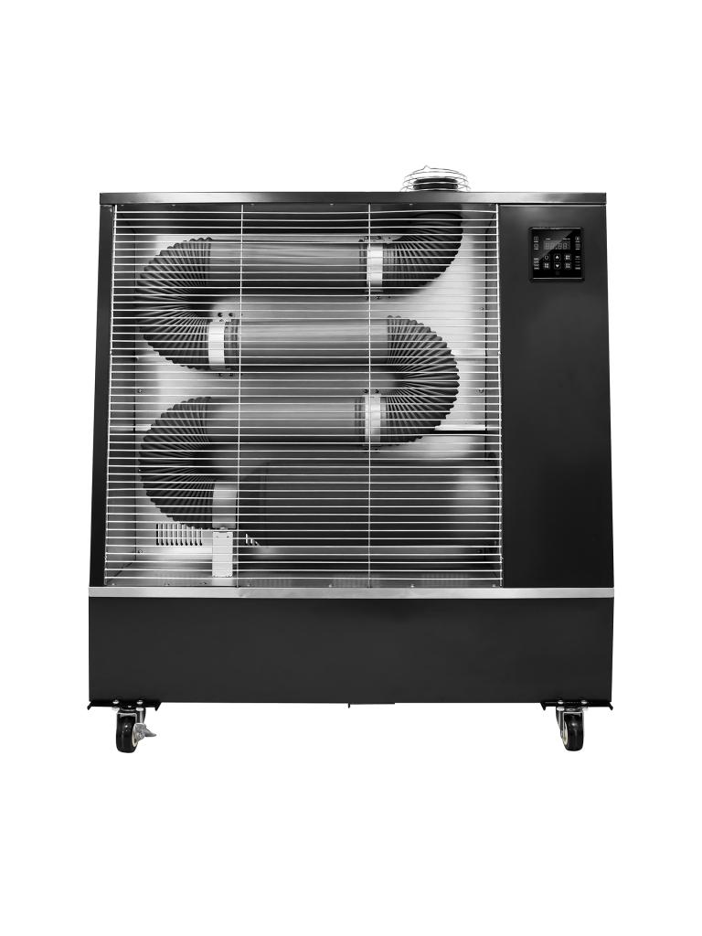 Chauffage diesel - Chauffage infrarouge - 20 KW - Noir - H 116,5 x L 115 CM x P 30,5 - G-Line