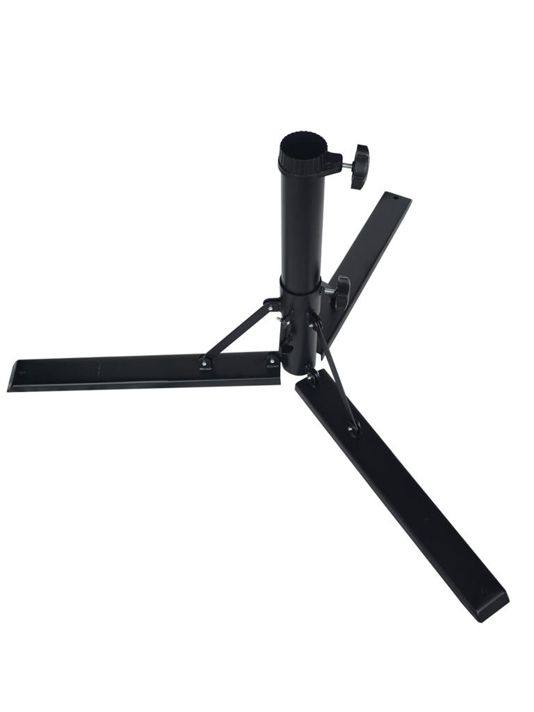 Pied de parasol 3 pieds - Noir - pliable - 6 kg - G-Line