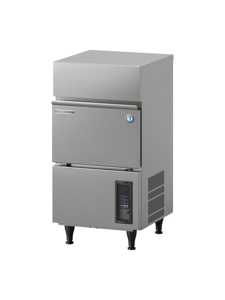 Machine à glaçons - Refroidie à l'eau - 32KG / 24H - 11.5 KG Bunker - Glaçons Taille L - inox - Hoshizaki
