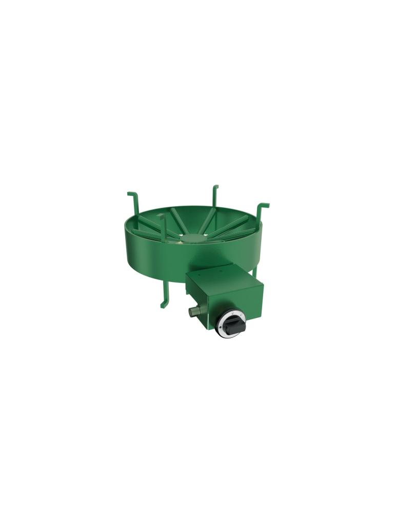 Brûleur wok - Table top - Gaz naturel - 15 KW - Vert - Combisteel
