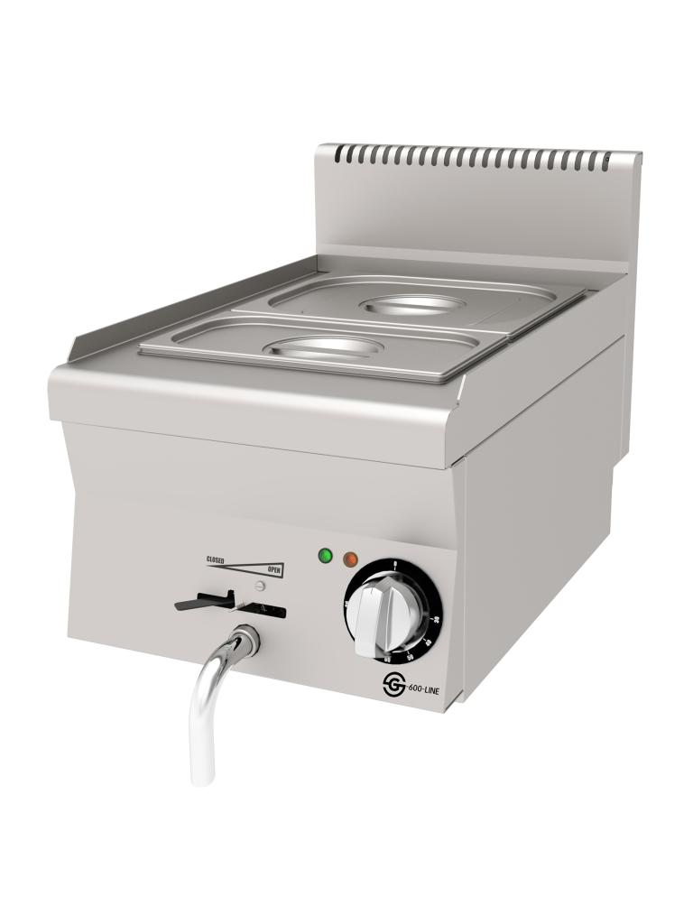 Bain Marie - 1/2 + 1/3 GN - Électrique - Modèle de table - acier inoxydable - 230V - Ligne G600 - G-Line