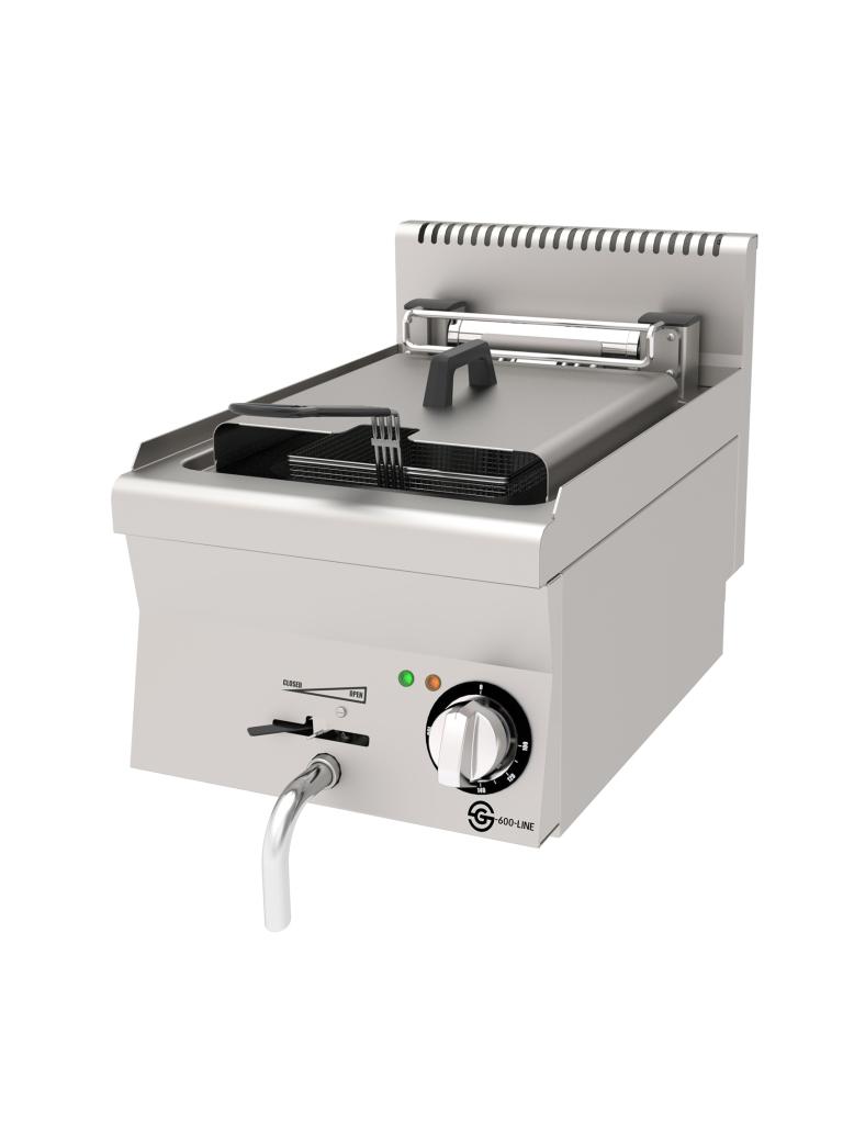 Friteuse - Électrique - Modèle de table - 10 L - acier inoxydable - 230V - Ligne G600 - G-Line