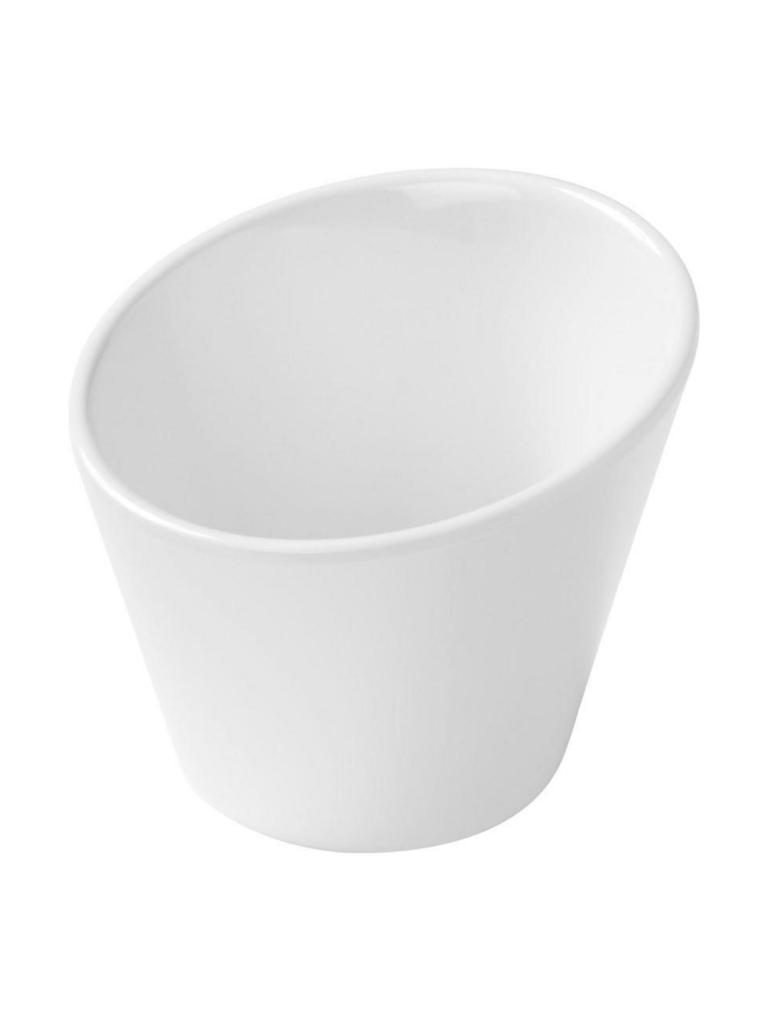 Bol - Rond - Bord oblique - Blanc - Mélamine - Ø10 - G-Line