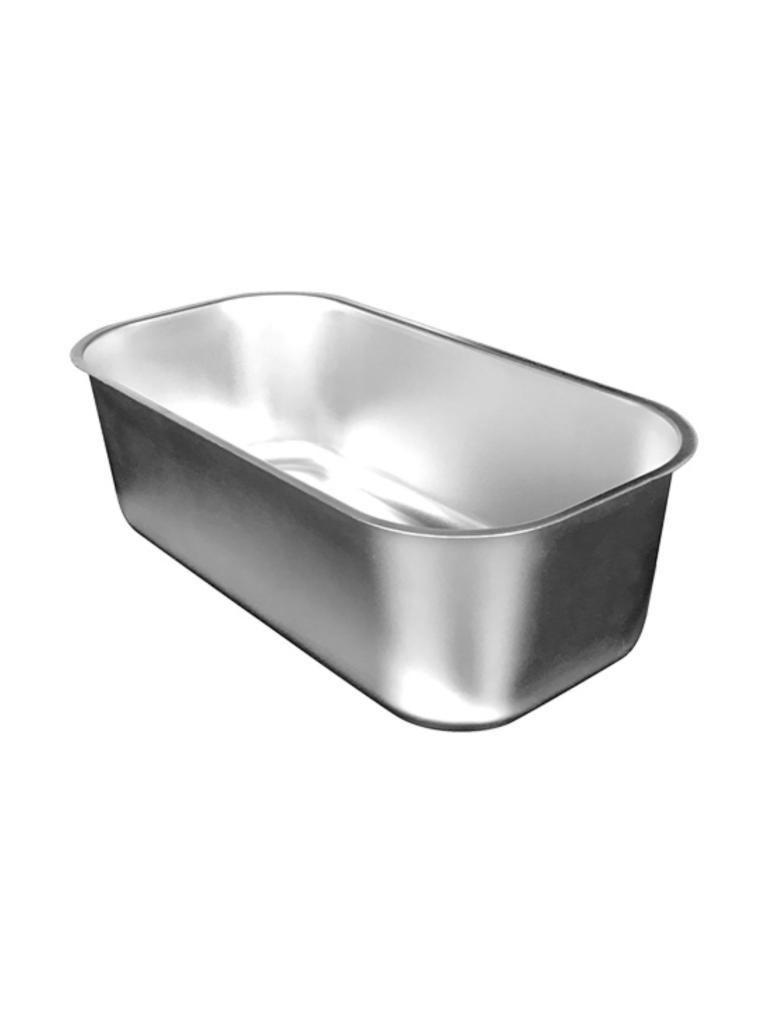Bac alimentaire - 0,43 KG - inox - 688906