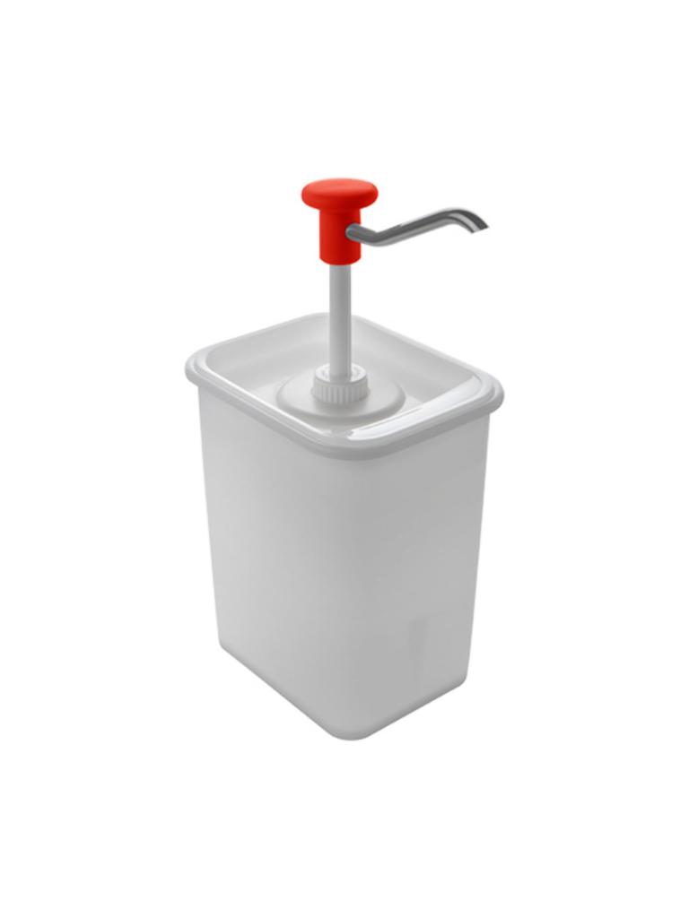 Sausdispenser - Met Pomp - 3 L - Rood - Hovicon